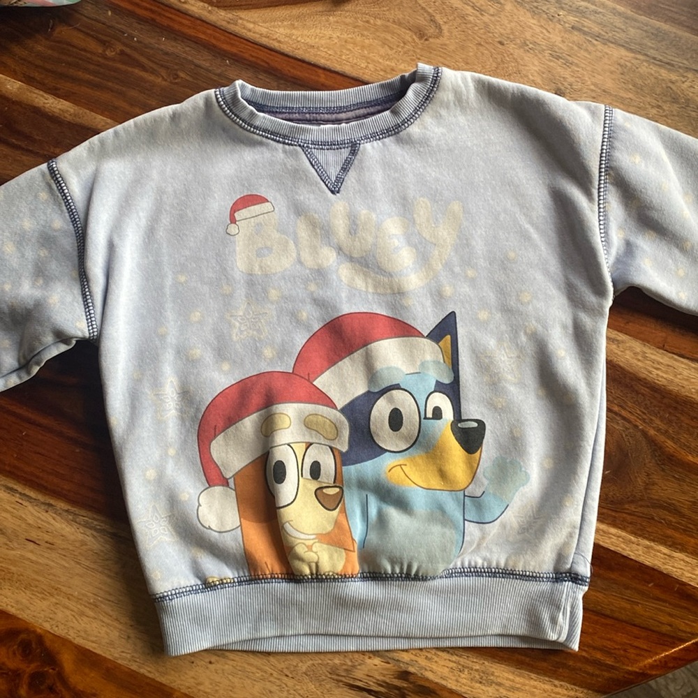 Bluey Christmas sweatshirt